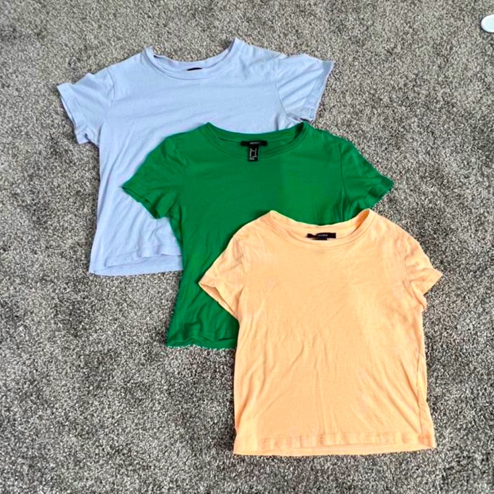 Forever 21 Cropped Tshirt Bundle